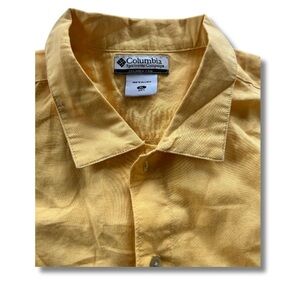Columbia linen shirt sz XL